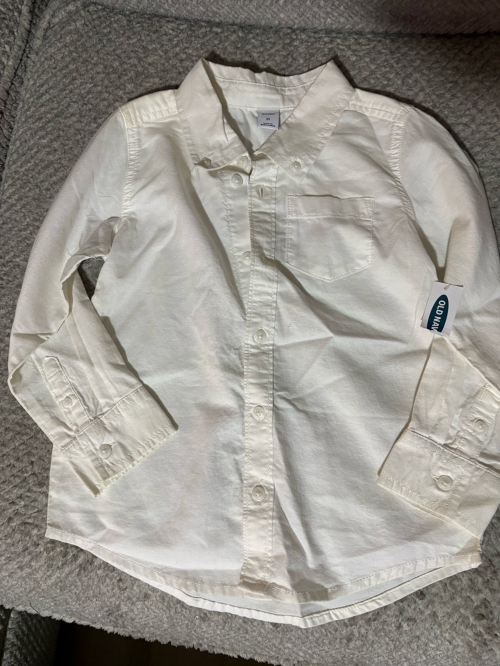 Old Navy White Boys' Dress Shirt - 5T- NWT!